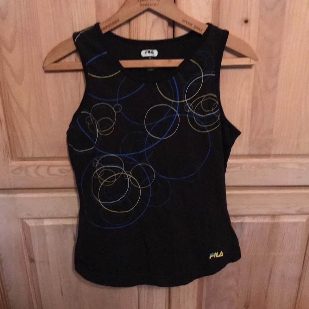 Fila sports tank top stretchy with print